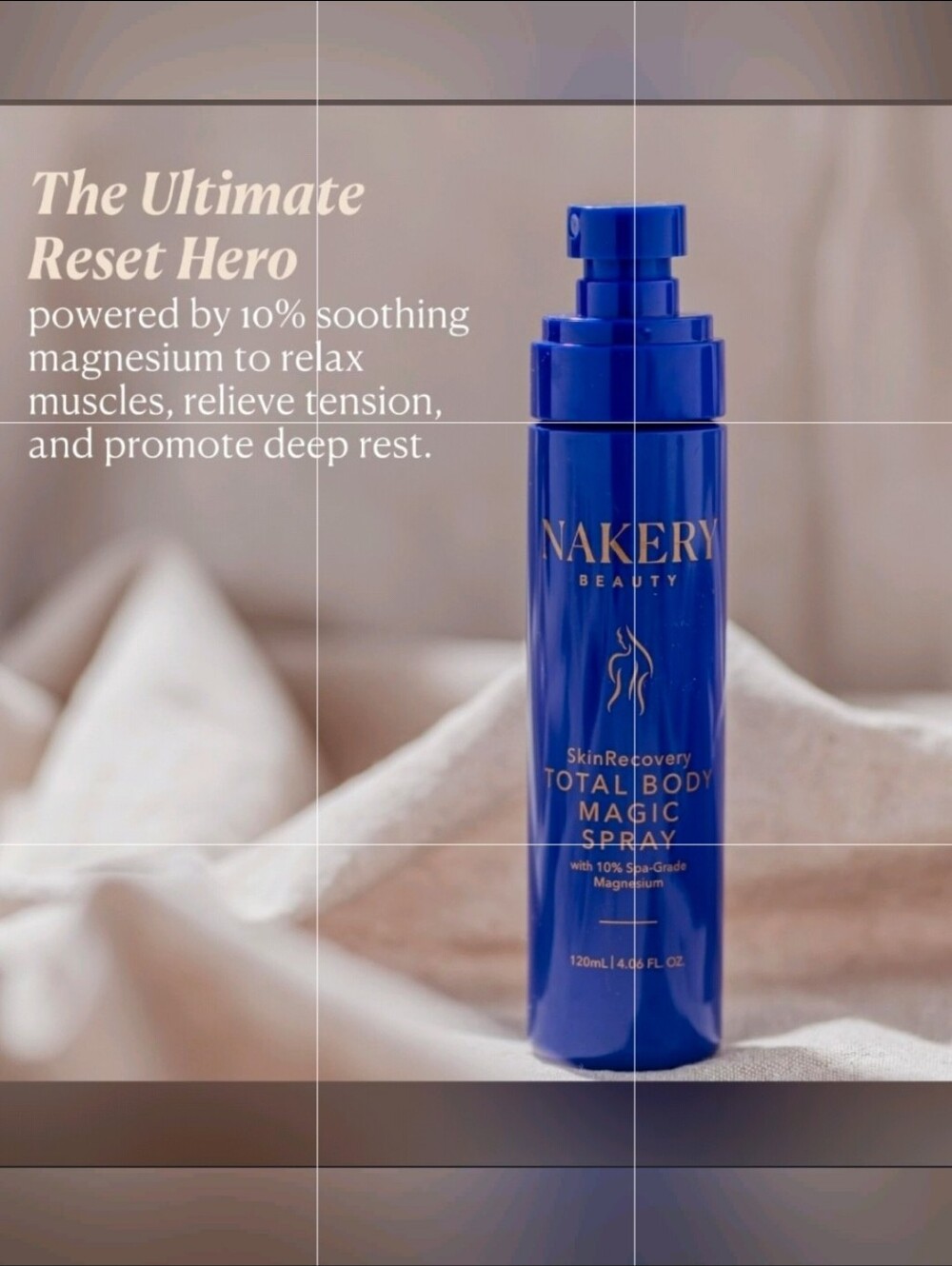 Nakery Beauty Total Body Magic Spray With Magnesium